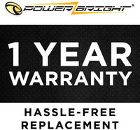 PowerBright Pure Sine Power Inverter 150 Watt 1 year warranty hassle free replacement