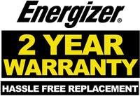 Energizer 1-Gauge 800A 2 year warranty hassle free replacement